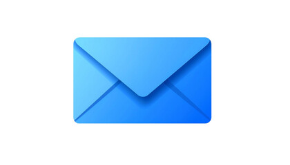 blue Flat email icon