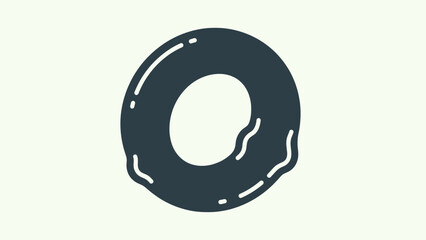 yin yang symbol made of spheres