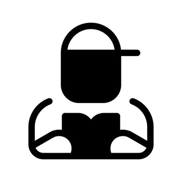 Reader Icon Vector Symbol Design Illustration