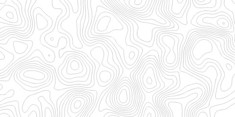 Contour abstract map relief land outline. Topographic map patterns. White wave paper curved reliefs abstract background. Background of the topography map. Abstract pattern with lines. © armans