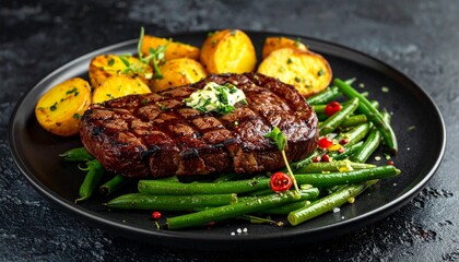 Gegrilltes Rindersteak