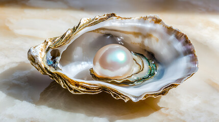 pearl in a shell