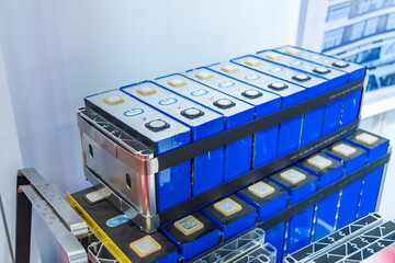 lithium battery pack module with bms available for electric car or storage power station