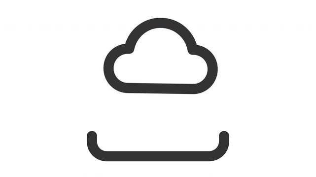 Animated download icon