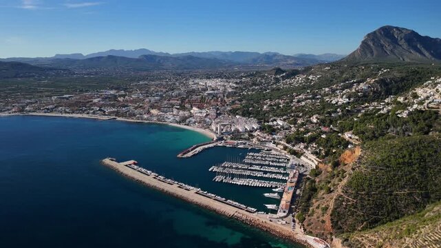 Xabia /Javea Stunning Coastal Town Marina by Blue Sea, Spain