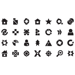 Bicep muscle and dumbbell vector icon in flat style, representing gym fitness, strength training, health goals, and bodybuilding