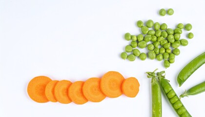 carrots and peas