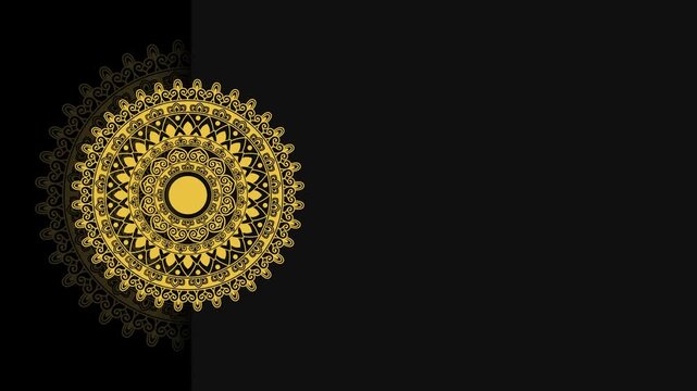 Luxury mandala art background with golden pattern style. Decorative mandala art element for print, poster, cover, brochure, flyer, banner, meditation, yoga, wedding, henna, tattoo, vector art
