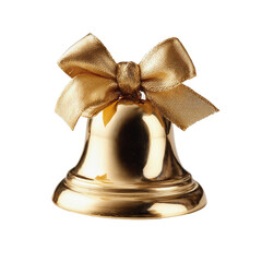 christmas bells isolated on white