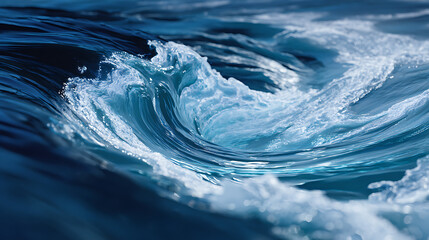 Dynamic Visualization Of Tidal Energy Turbine Structure With Swirling Waves