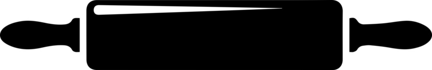 Sleek black garlic press silhouette ready for culinary creation, essential kitchen gadget for flavor enthusiasts