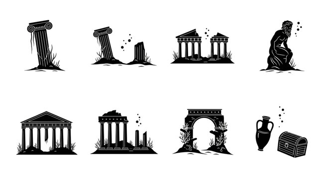 Discover ancient underwater ruins and lost treasures, evoking history, mystery, and adventure for compelling storytelling.