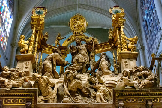 coro catedral de Toledo, Espa&ntilde;a