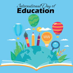 International Day of Education 2026 | Global Learning Awareness, Quality Education for All, Knowledge, Schools and Universities, Digital Learning, Academic Growth and Sustainable Development