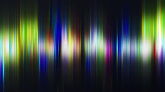 鮮やかな垂直ライトレイのアブストラクト　回転　ループ