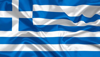 Obraz premium Stylized Greek Flag