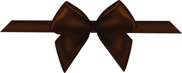 bow isolated on white background