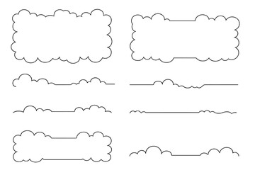 Cloud Frames and Dividers