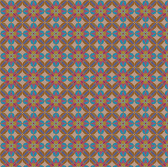 Obraz premium Texture abstract background | colorful graphic illustration | intersecting striped texture for fabric garment backdrop web theme template wallpaper digital painting or concept design