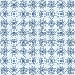 Beautiful ornamental seamless pattern design background