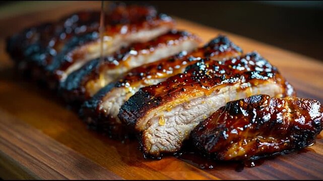 Honey Glazed Pork Ribs