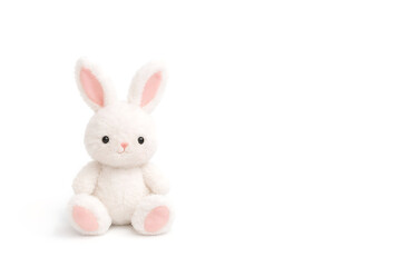 Obraz premium Easter bunny on white