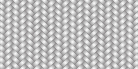Brick line seamless pattern. Repeating black monochrome geometric tileable on white background. Repeated stripe trellis for design prints. Geometry wallpaper. Repeat geos mosaic. Vector illustration