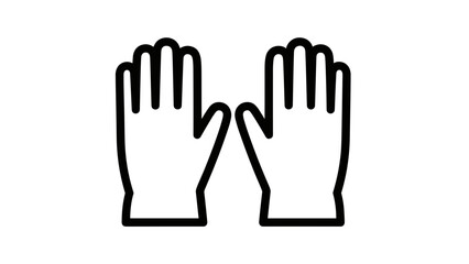 Obraz premium Pair of Hands with Open Palms.