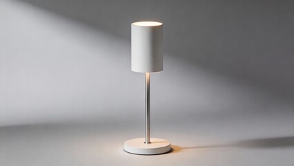 Minimal Modern Desk Lamp &mdash; Clean Product Studio Shot