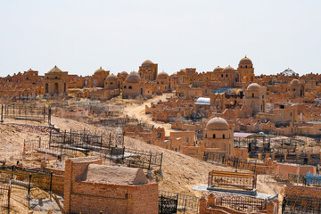 Mizdakhan Necropolis : Ancient tombs and mausoleums in Karakalpakstan, Uzbekistan, Central Asia