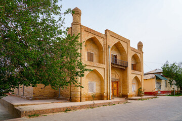 Fototapeta premium Qilichbay Madrasah : 18th-century architecture in Karshi, Uzbekistan, Central Asia