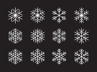 Snowfall design, Snowfall set  art 
