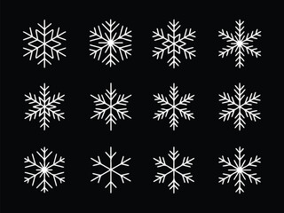 Snowfall design, Snowfall set  art 
