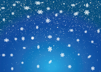 Snowfall design, Snowfall set  art 
