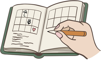 다이어리 꾸미기