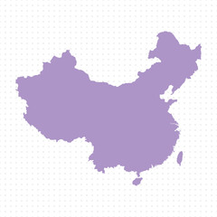 Obraz premium Map of China, sign silhouette. World Map Globe. Vector Illustration isolated on white background. Asian continent.