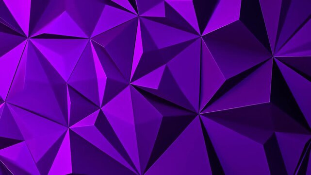 Abstractgeometricpatterninpurplegradientonblackbackground