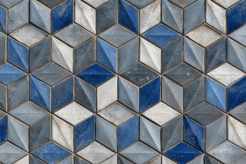 geometric cube pattern abstract background