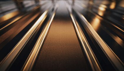 texture de m&eacute;tal bross&eacute; avec reflet dor&eacute;, fond industriel moderne