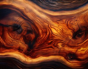 detailed oak wood with burning marks texture for furniture textures with details tile format repetitive pattern generative ai