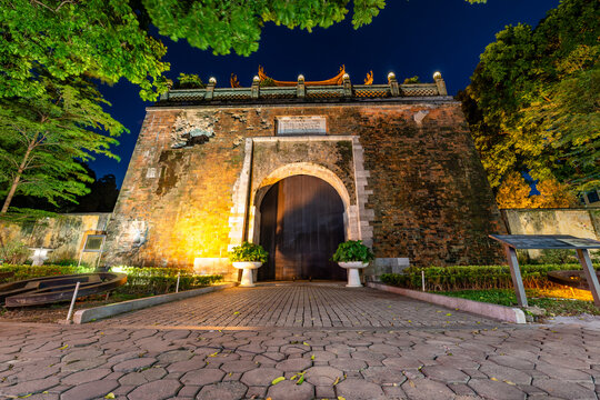 Hoang Dieu Gate at the Imperial Citadel of Thang Long, Hanoi