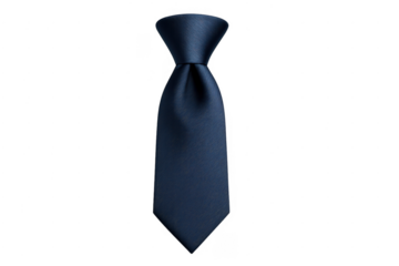 Blue business necktie displaying formal fashion accessory