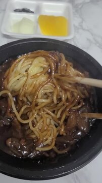 South Korean Food Jajangmyeon