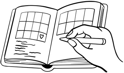 다이어리 메모하기