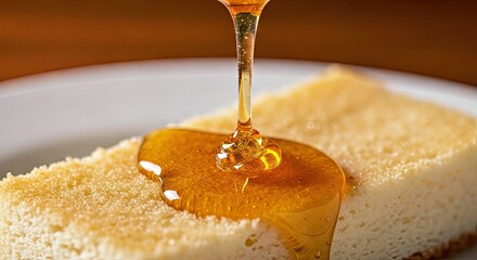  Luscious Turkish Breakfast Honey Dripping Macro With Warm Directional Light