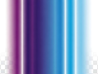Purple Blue Gradient Vertical Stripes Isolated on Transparent Background