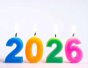 2026 Zahlenkerzen Silvester Neujahr 