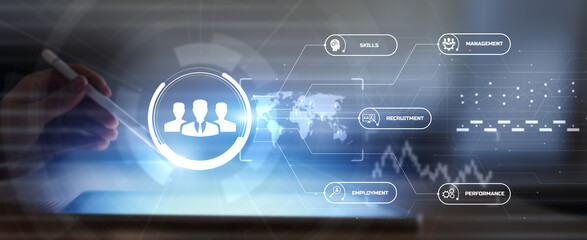 HR Recruitment and Workforce Management with Skills Development, Employment Strategies and Performance Evaluation.