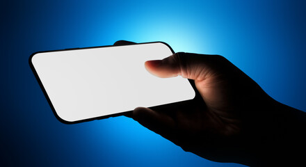 An image of a Hands holding a Phone