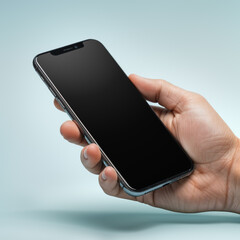 An image of a Hands holding a Phone
